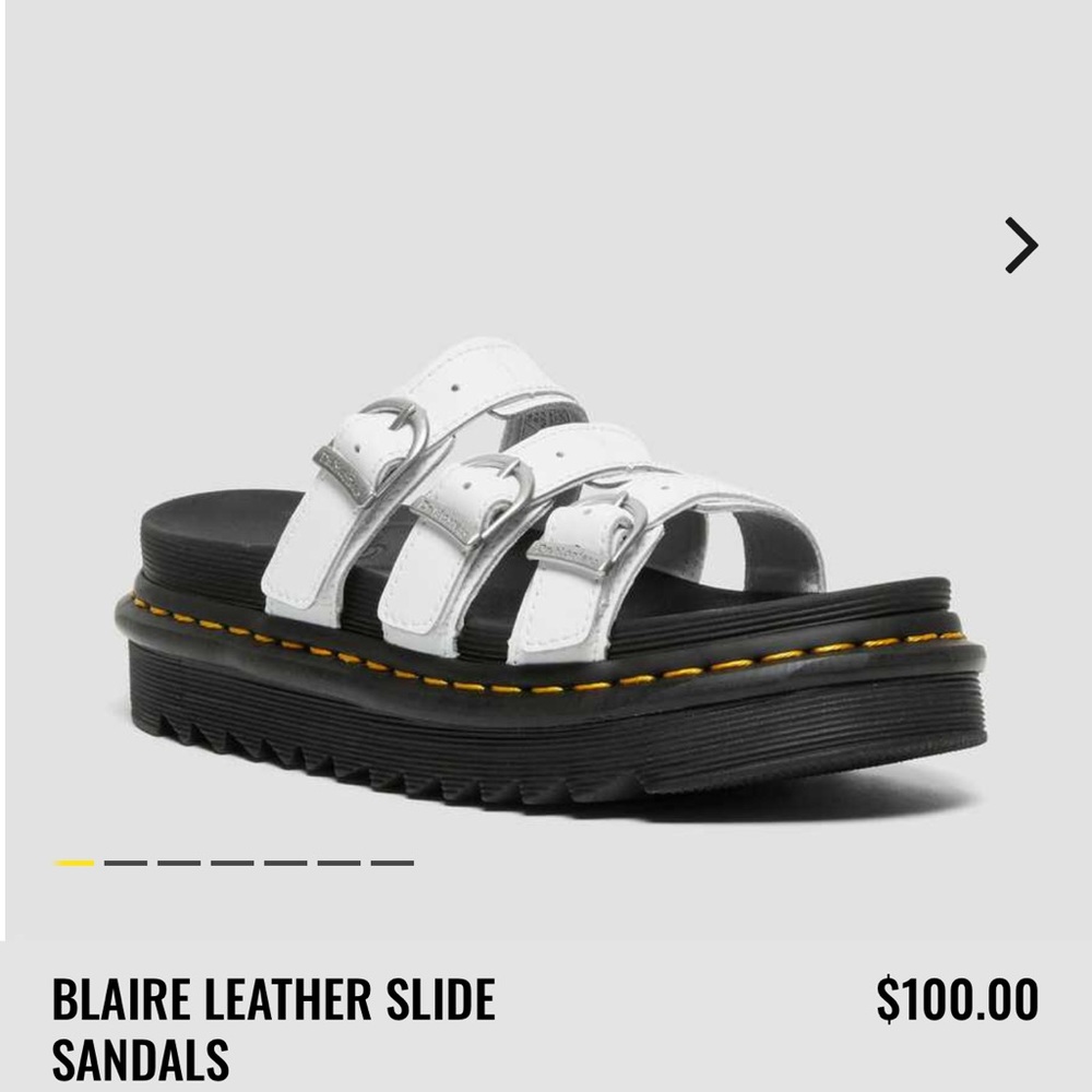 Blaire Leather Dr. Martin Sandles